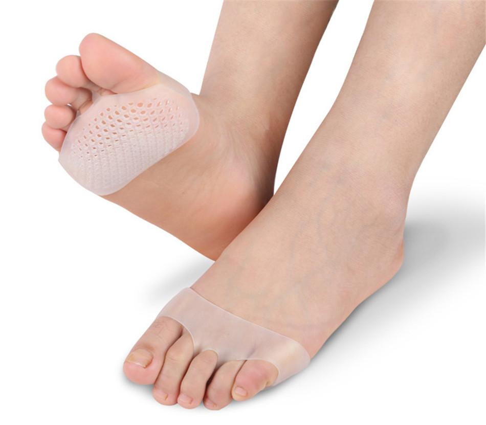 Silicone Padded Forefoot Insoles (2 pairs)