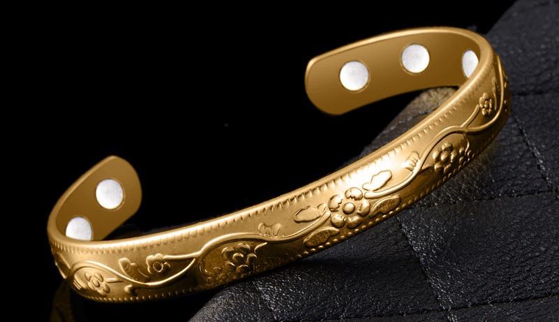 Magnetic Designed Copper Bracelet