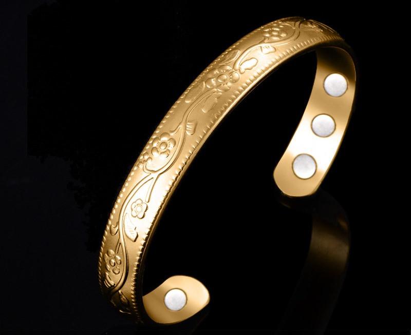 Magnetic Designed Copper Bracelet
