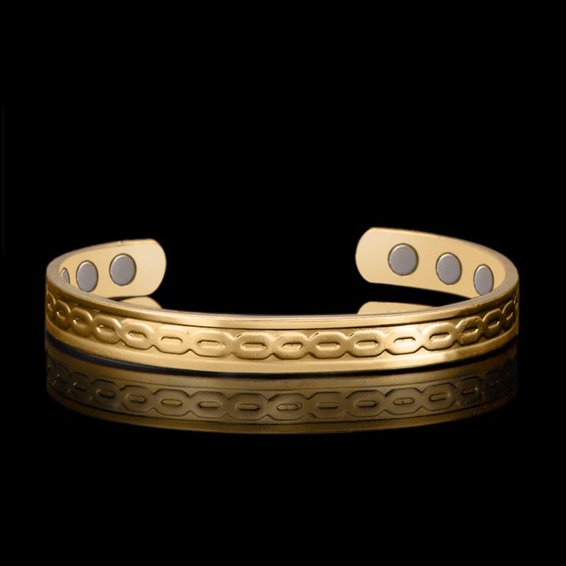 Copper Braided Magnetic Bracelet