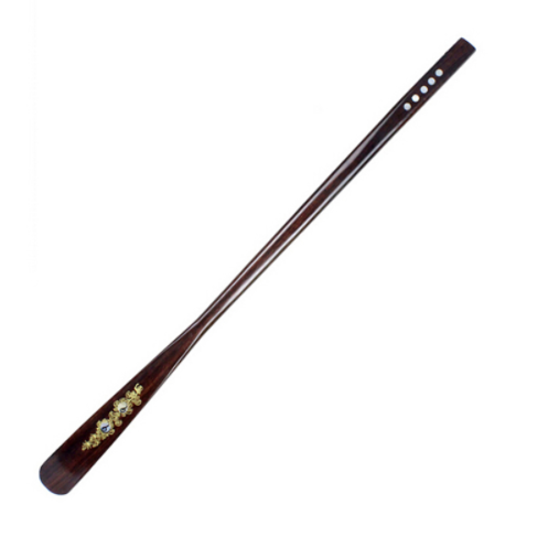 Long 21.5" Wooden Shoe Horn